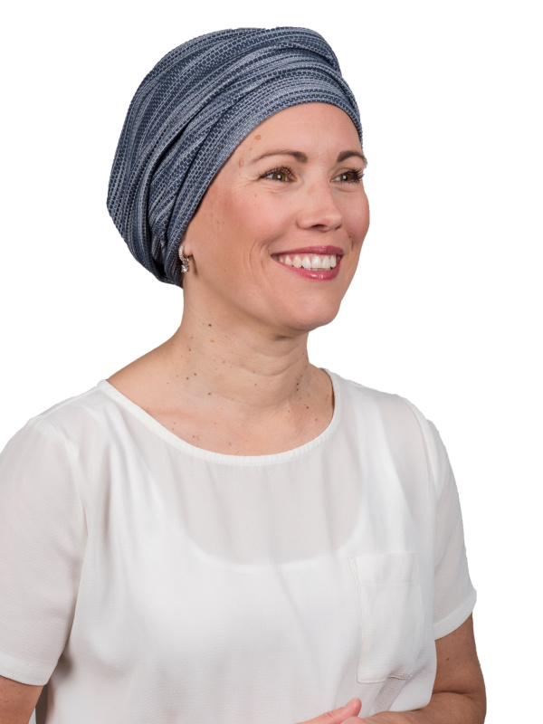 Maya MA1636 Grey Blue Striped